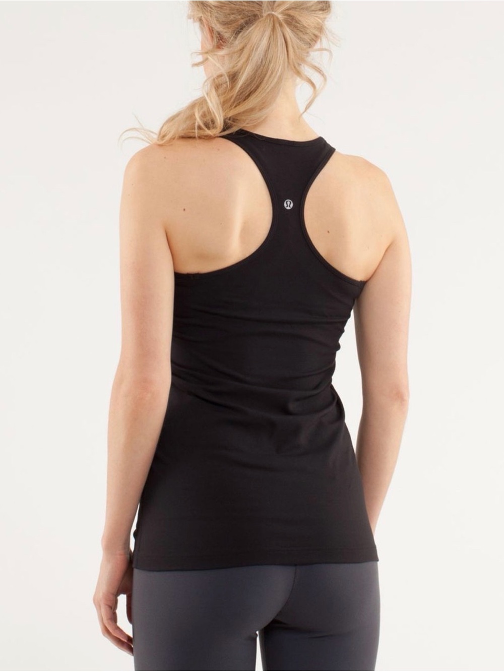 lululemon athletica Black Racerback Tank